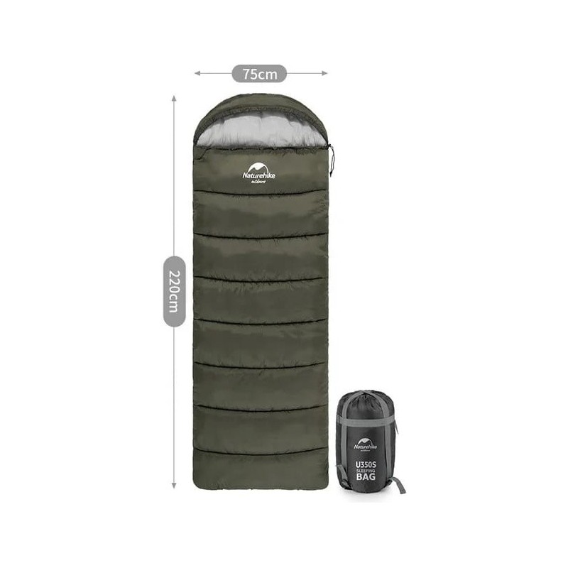 Спальный мешок Naturehike U350S синтетический Спальный мешок Naturehike U350S синтетический