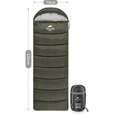 Спальный мешок Naturehike U350S синтетический