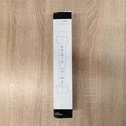 Ротаметр линейный LZS-25C 250-2500 л/час длинный (расходомер)