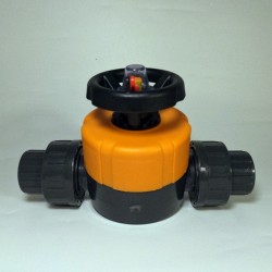 Диафрагменный клапан мембранный  UPVC D25 DN20