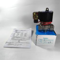 Клапан водонепроницаемый электромагнитный DN20 из нержавеющей стали