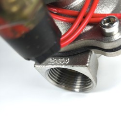 Клапан водонепроницаемый электромагнитный DN25 из нержавеющей стали